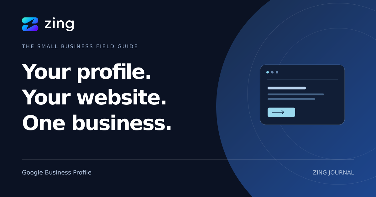 ZING Journal: How your Google Business Profile and website should work together